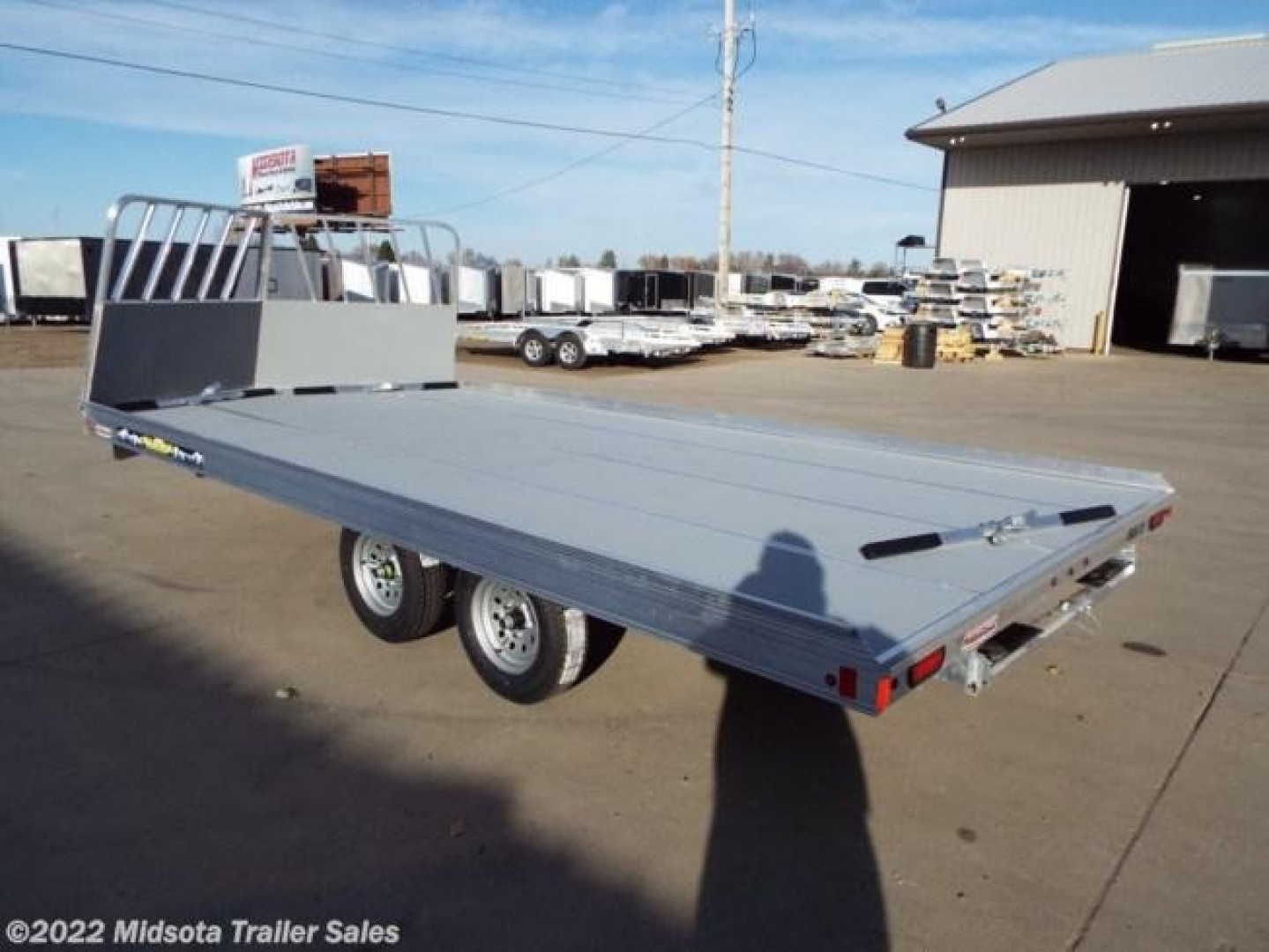 New 2023 Aluma8616D-TA-EL-R-13L - Snowmobile Trailer - 856