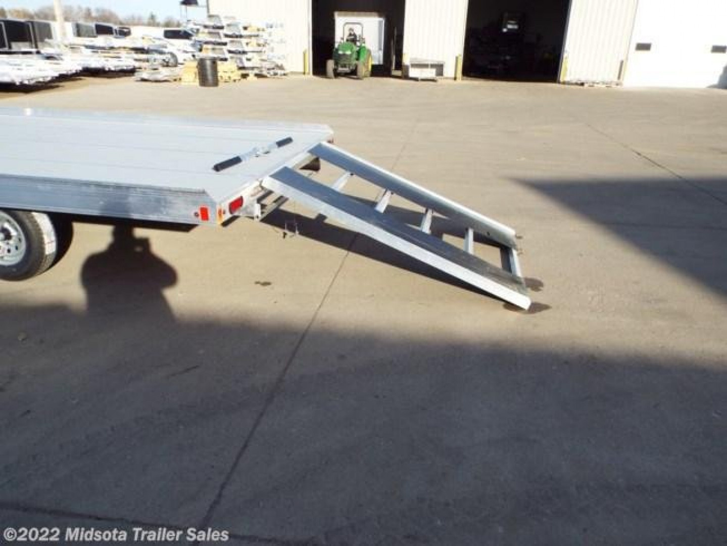 New 2023 Aluma8616D-TA-EL-R-13L - Snowmobile Trailer - 856