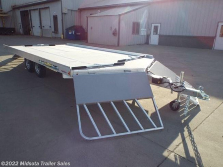 New 2023 Aluma8616D-TA-EL-R-13L - Snowmobile Trailer - 856