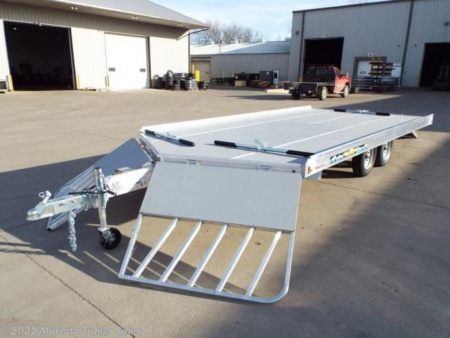 New 2023 Aluma8616D-TA-EL-R-13L - Snowmobile Trailer - 856