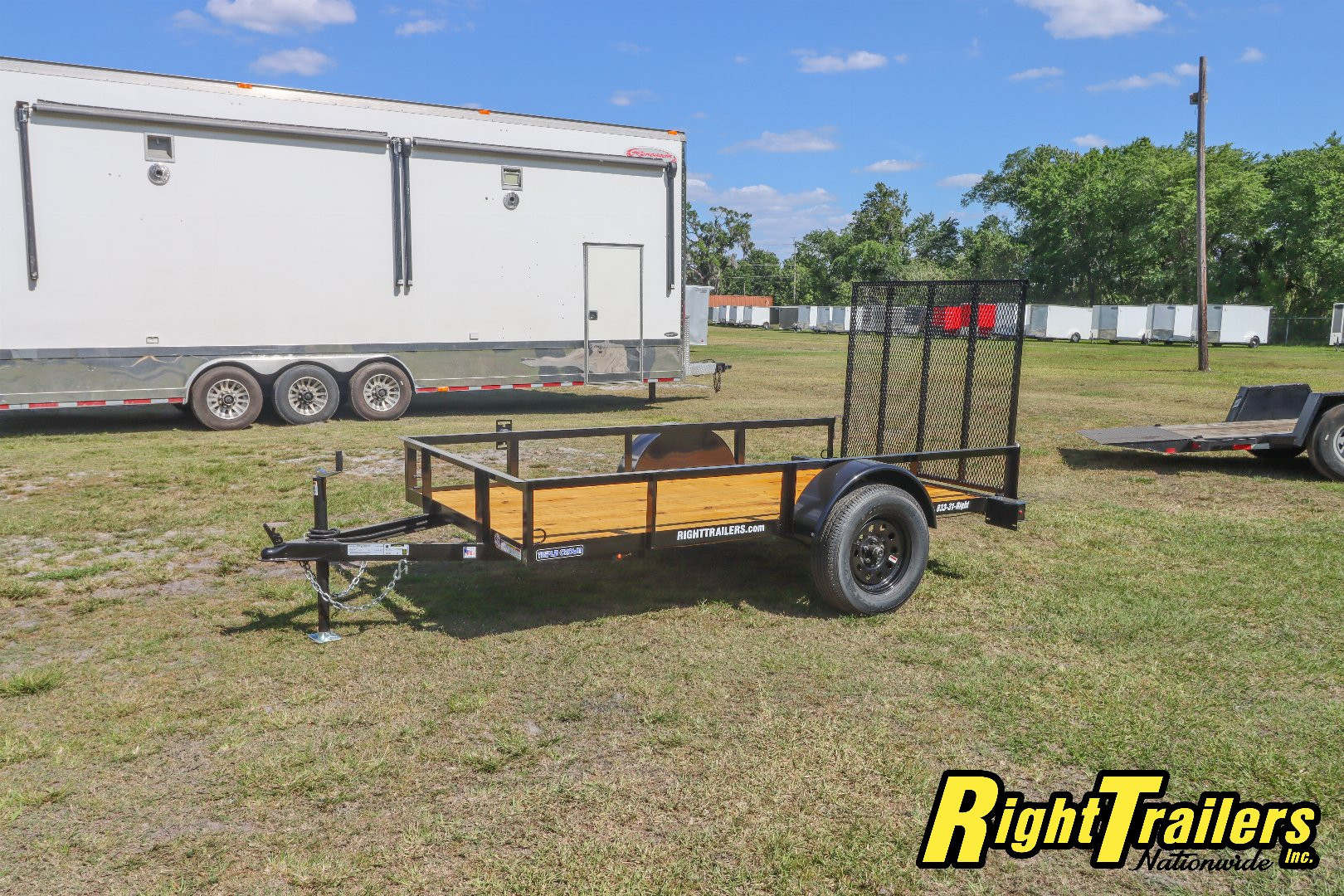New 2025 5X10 Triple Crown Utility Trailer