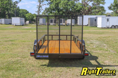 New 2025 5X10 Triple Crown Utility Trailer