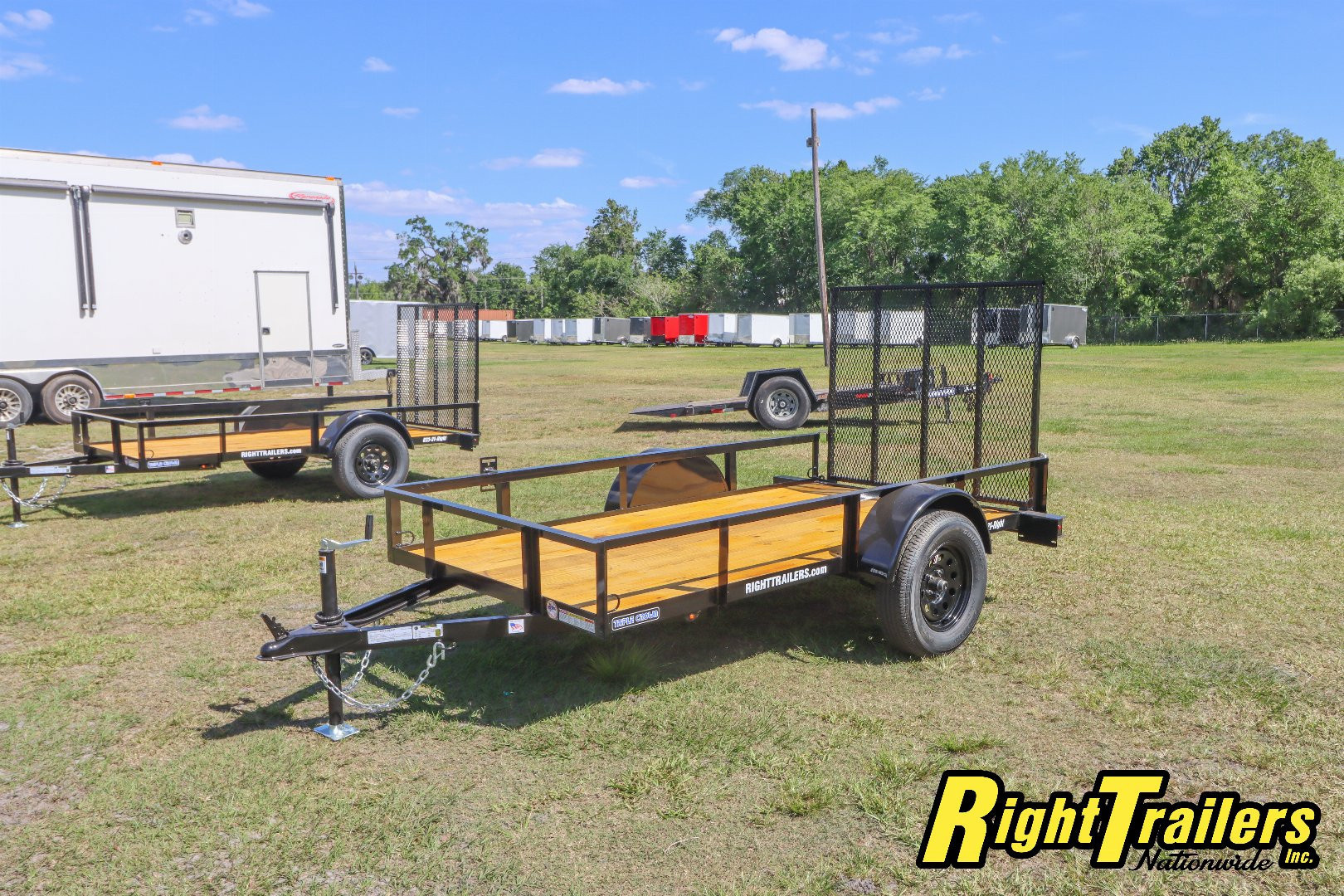 New 2025 5X10 Triple Crown Utility Trailer