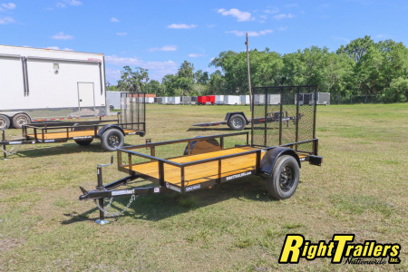 New 2025 5X10 Triple Crown Utility Trailer