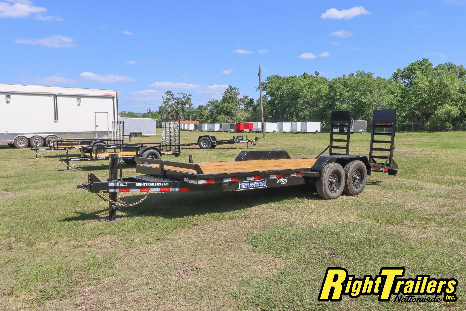 New 7X20 Triple Crown Trailer Equipment Trailer