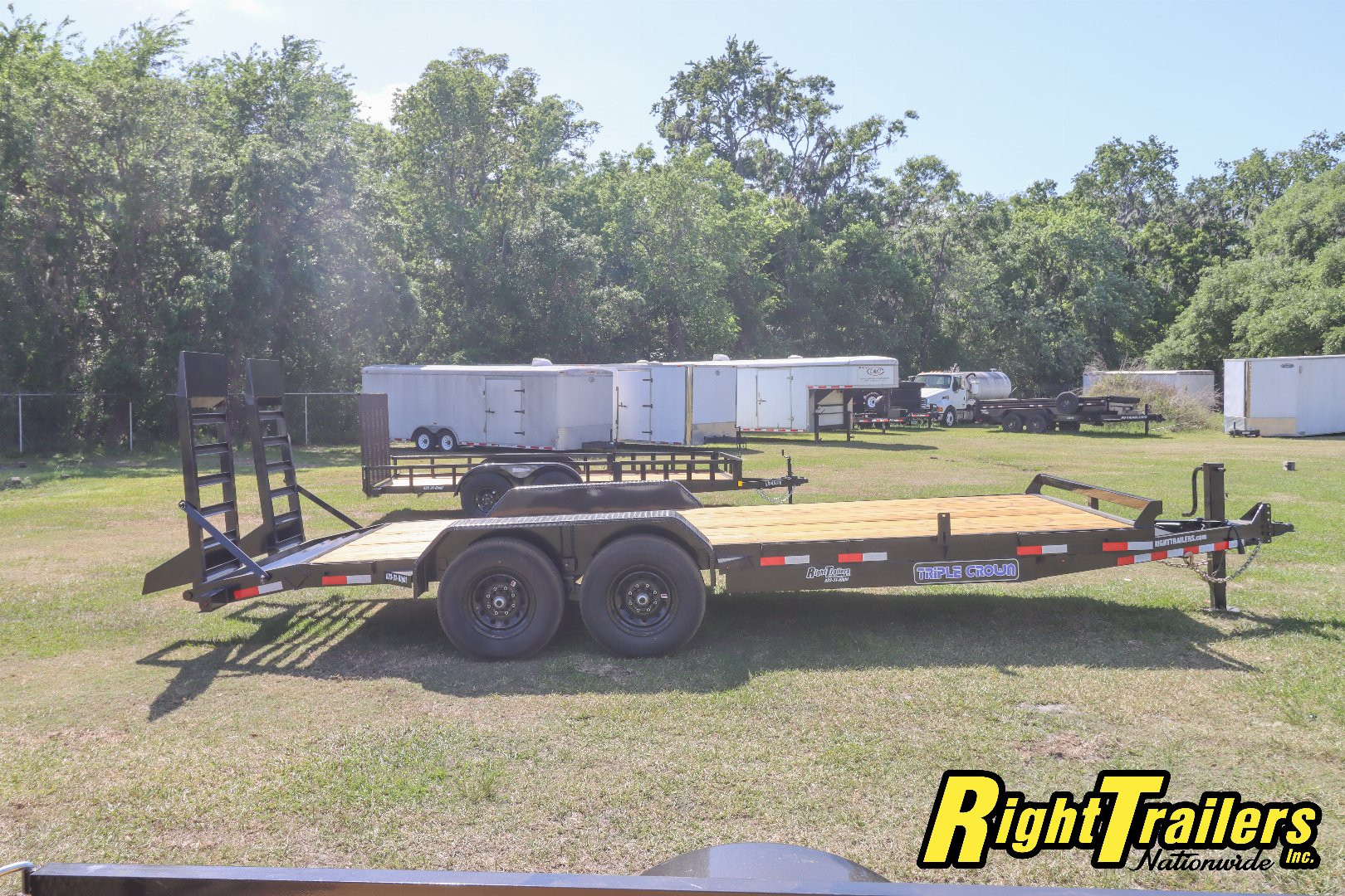 New 7X20 Triple Crown Trailer Equipment Trailer