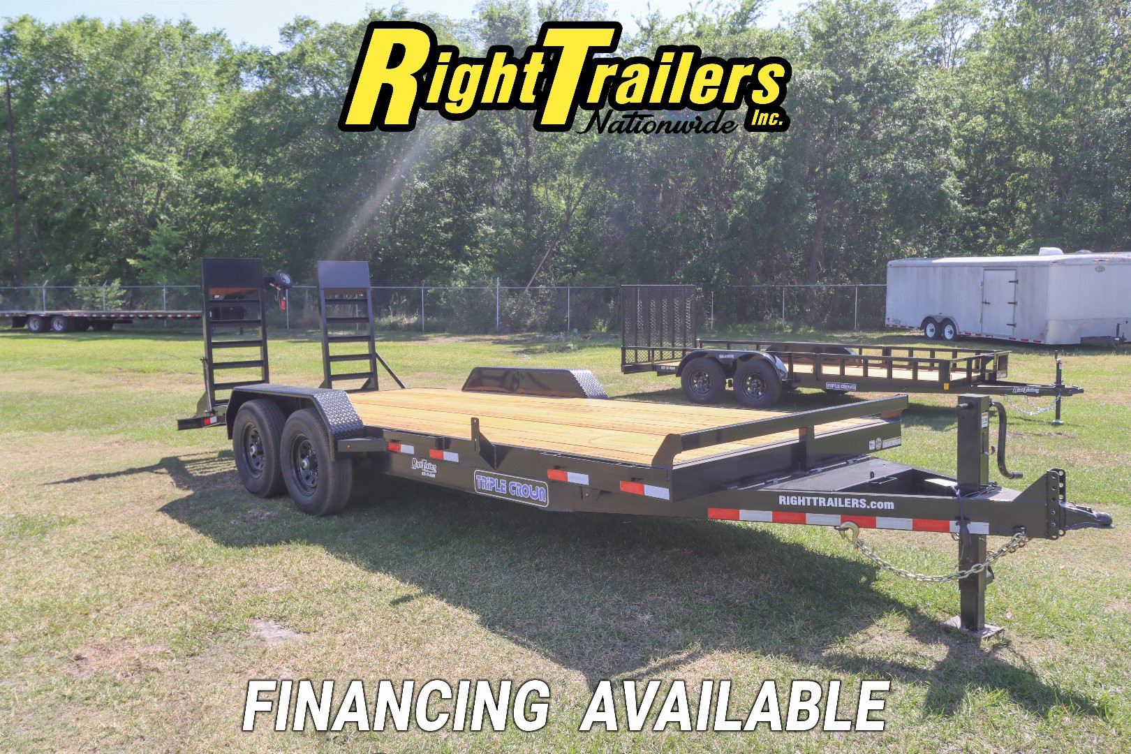 New 7X20 Triple Crown Trailer Equipment Trailer