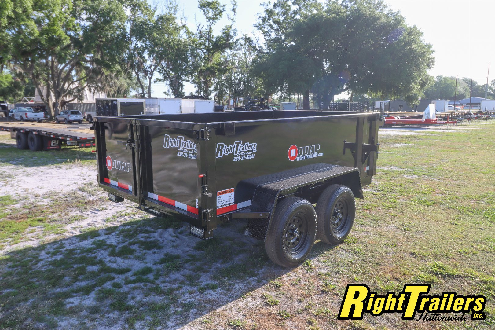 New 2025 6X10 U-Dump Dump Trailer