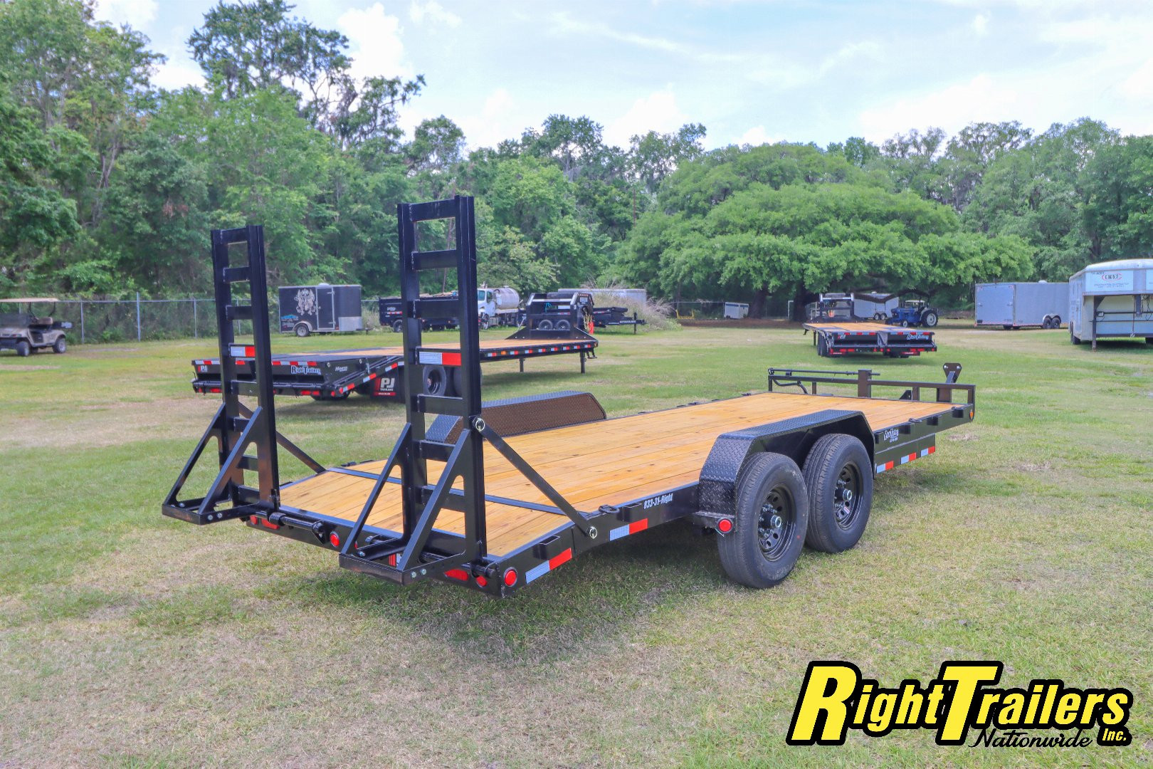 New 2025 7X20 PJ Trailers Equipment Trailer
