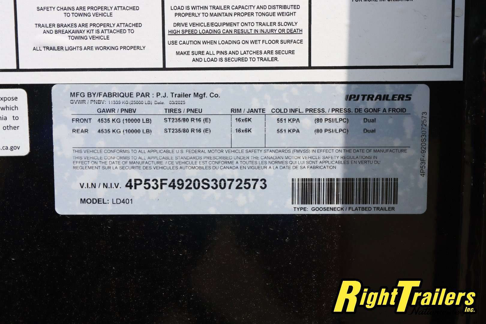 New 2025 8.5X40 PJ Trailers Equipment Trailer