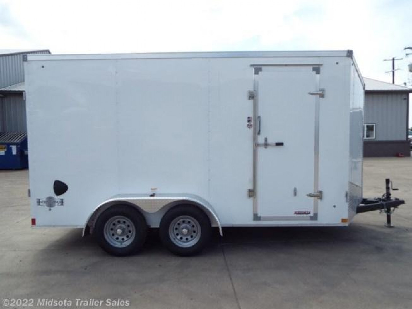New 2023 STEALTH TRAILERS Mustang 7'X14' Steel Cargo / Enclosed Trailer- 691
