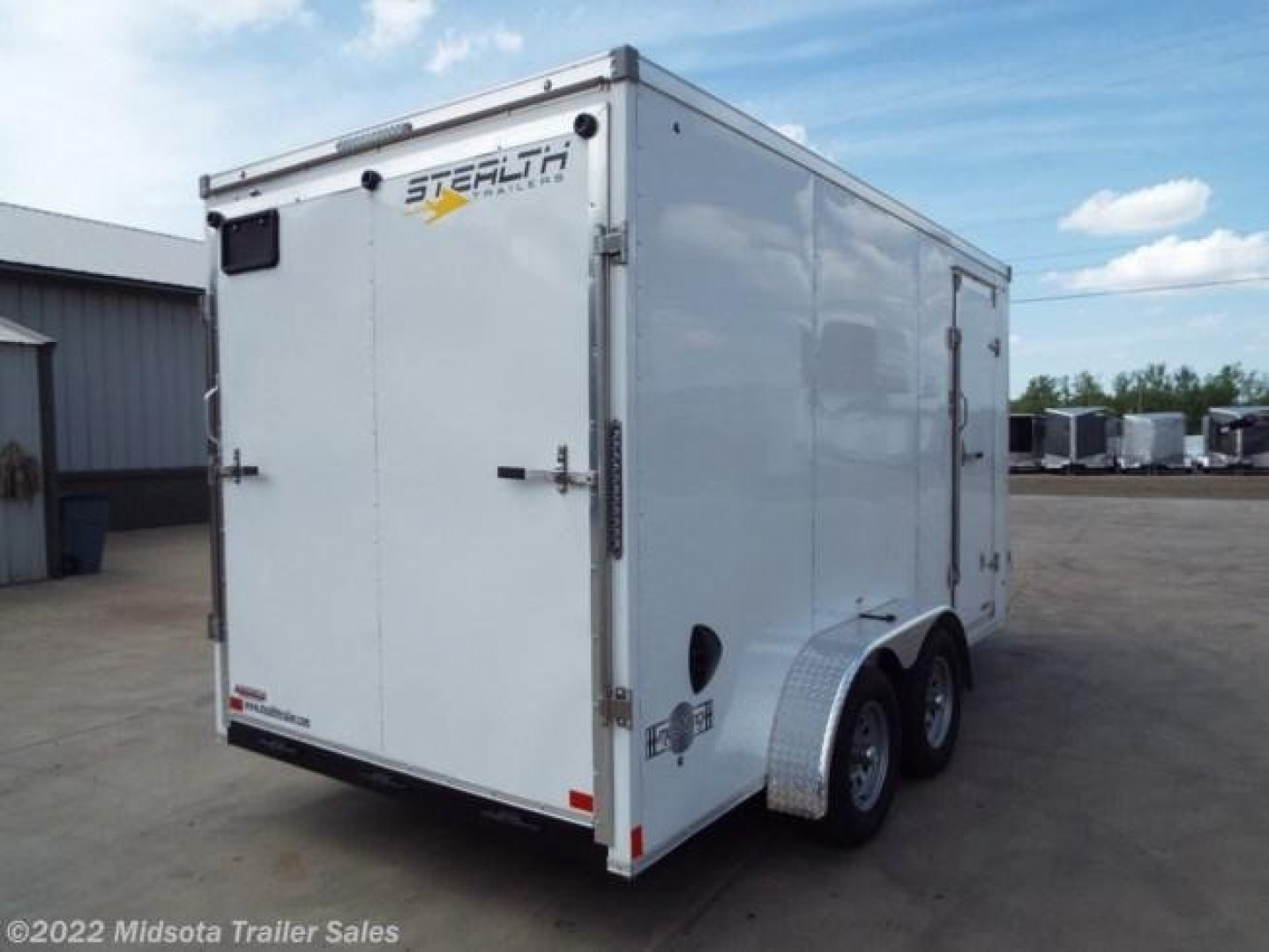 New 2023 STEALTH TRAILERS Mustang 7'X14' Steel Cargo / Enclosed Trailer- 691