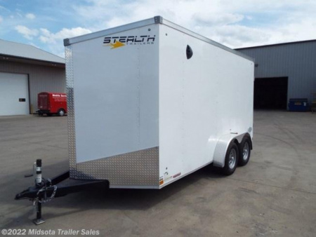 New 2023 STEALTH TRAILERS Mustang 7'X14' Steel Cargo / Enclosed Trailer- 691