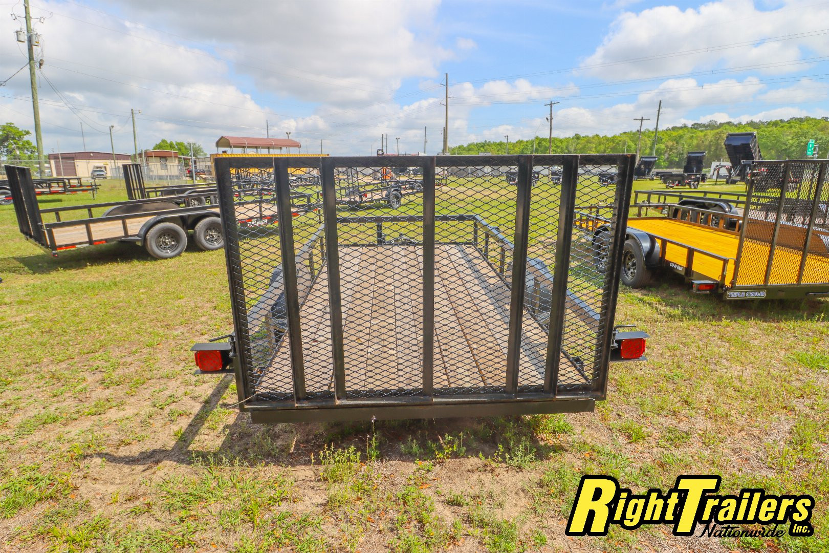 New 2024 6X12 Caliber Trailer Mfg Utility Trailer