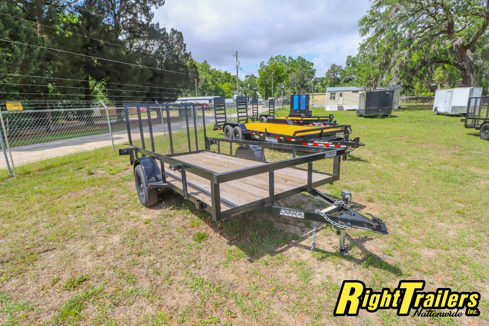 New 2024 6X12 Caliber Trailer Mfg Utility Trailer