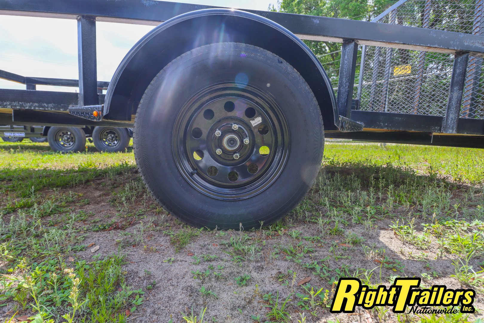 New 2024 6X12 Caliber Trailer Mfg Utility Trailer