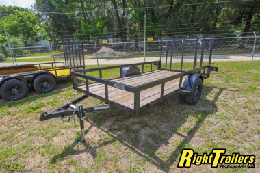 New 2024 6X12 Caliber Trailer Mfg Utility Trailer