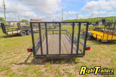 New 2024 6X12 Caliber Trailer Mfg Utility Trailer