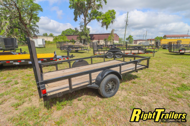New 2024 6X12 Caliber Trailer Mfg Utility Trailer