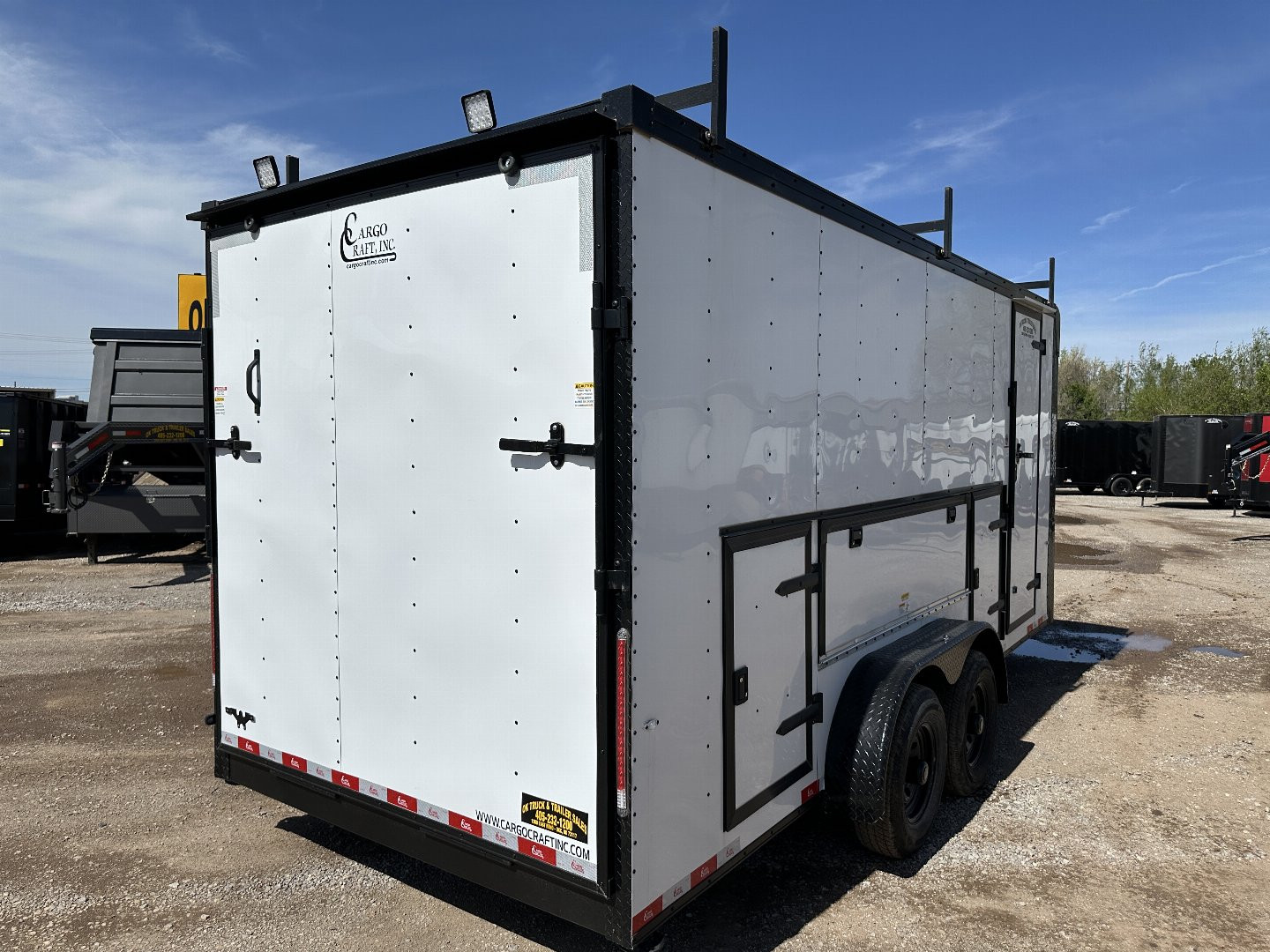 New 2025 Cargo Craft 7x18 Contractors Package