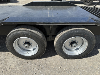 New 2025 Road Boss 102x24 Gooseneck Lowstyle Drive Over Fenders 8ks Equipment Trailer
