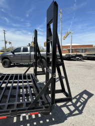 New 2025 Road Boss 102x24 Gooseneck Lowstyle Drive Over Fenders 8ks Equipment Trailer