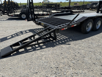 New 2025 Road Boss 102x24 Gooseneck Lowstyle Drive Over Fenders 8ks Equipment Trailer