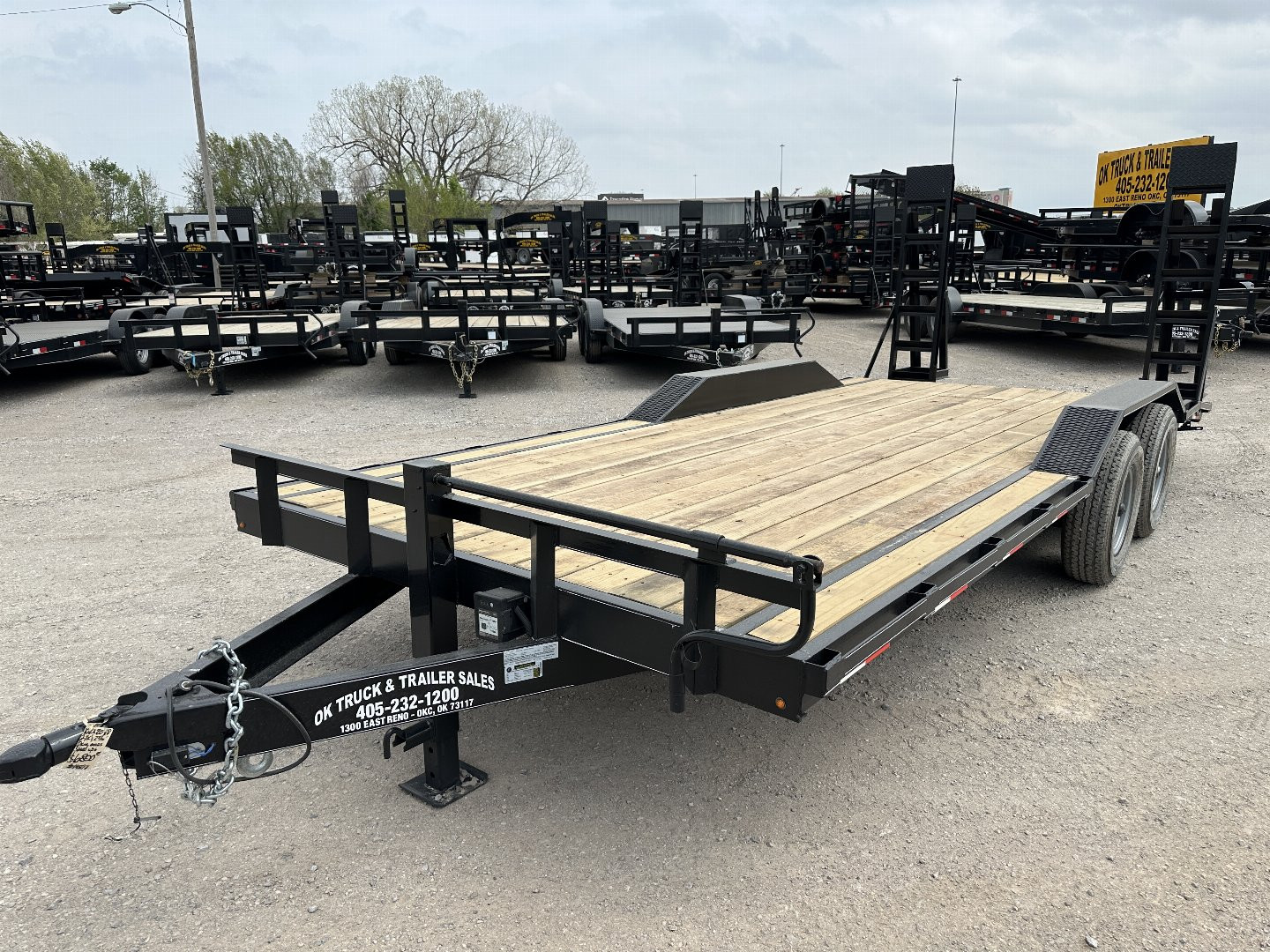 New 2025 Road Boss 102x20' Heavy Duty Bumperpull Equipment trailer Equipment Trailer
