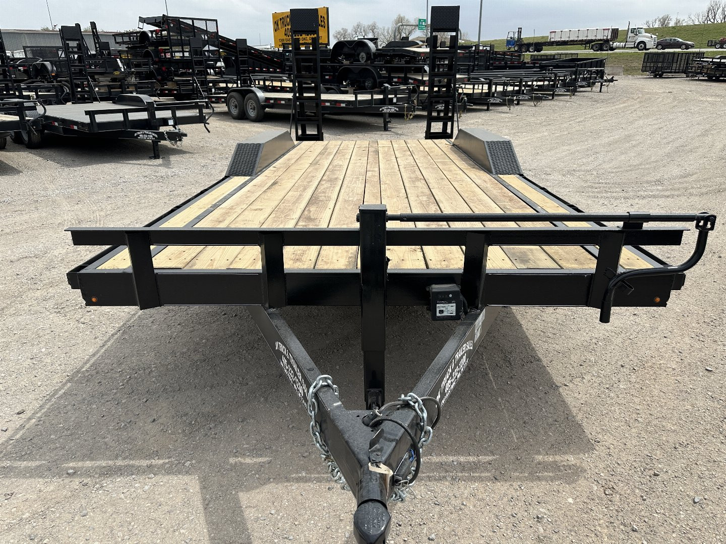 New 2025 Road Boss 102x20' Heavy Duty Bumperpull Equipment trailer Equipment Trailer