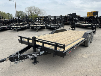New 2025 Road Boss 102x20' Heavy Duty Bumperpull Equipment trailer Equipment Trailer