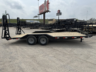 New 2025 Road Boss 102x20' Heavy Duty Bumperpull Equipment trailer Equipment Trailer