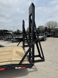 New 2025 Road Boss 102x20' Heavy Duty Bumperpull Equipment trailer Equipment Trailer