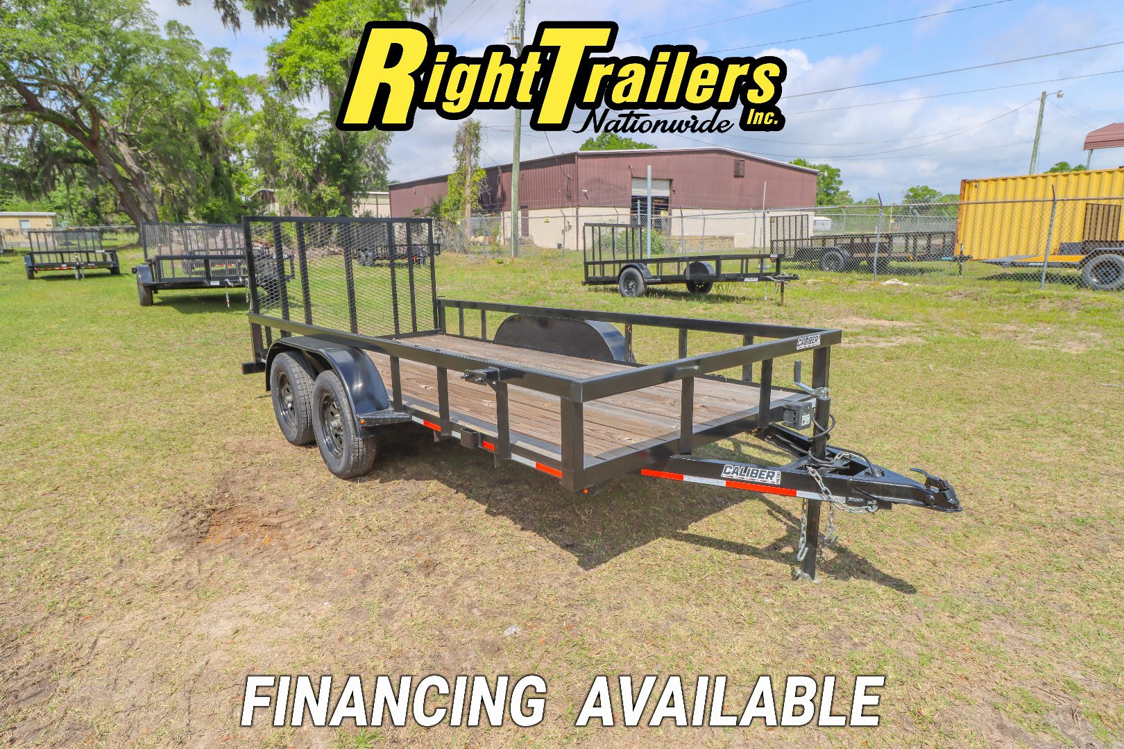 New 2024 6.5X14 Caliber Trailer Mfg Utility Trailer