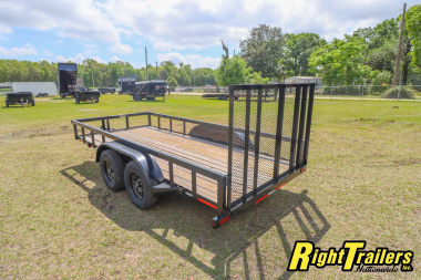 New 2024 6.5X14 Caliber Trailer Mfg Utility Trailer