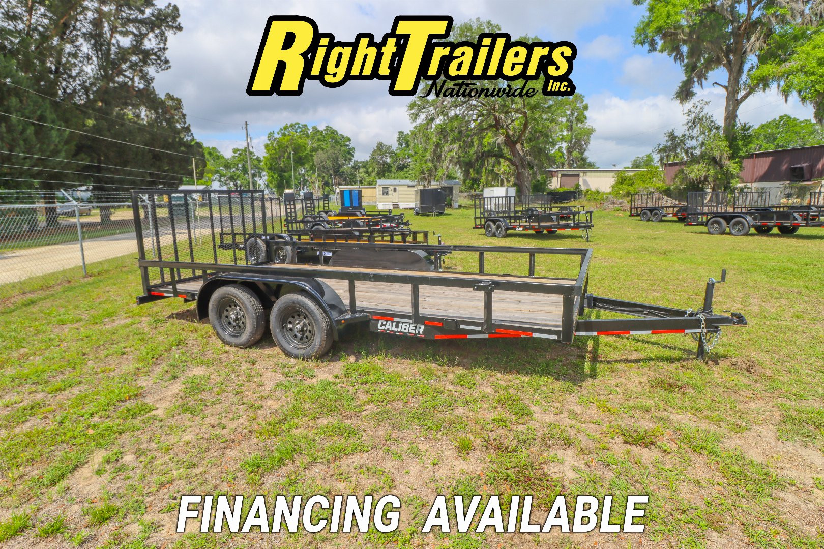New 2024 6.5X16 Caliber Trailer Mfg Utility Trailer