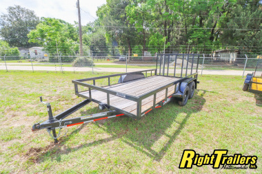 New 2024 6.5X16 Caliber Trailer Mfg Utility Trailer