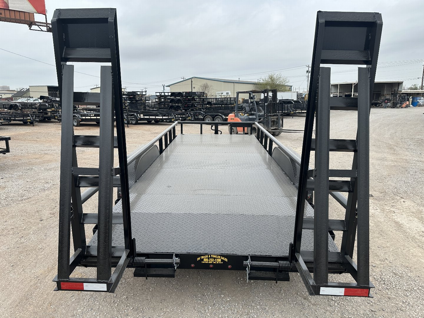 New 2025 Road Boss 83x20hdbp8kstlpipesur Equipment Trailer