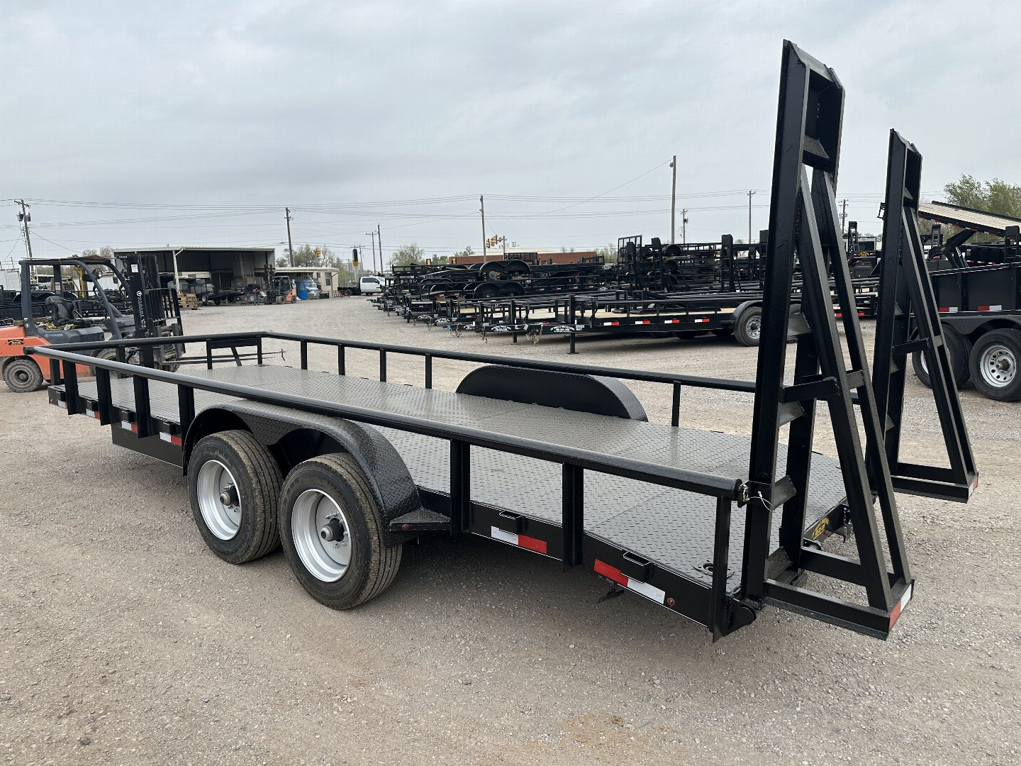 New 2025 Road Boss 83x20hdbp8kstlpipesur Equipment Trailer