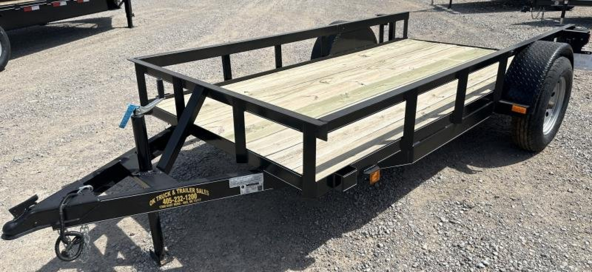 New 2025 Road Boss 5x10 Single Axle Basic Utility Trailer