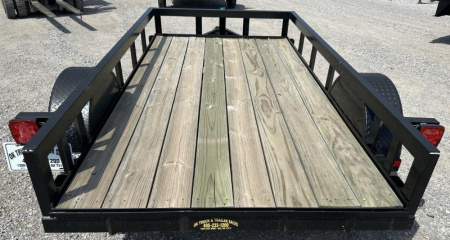 New 2025 Road Boss 5x10 Single Axle Basic Utility Trailer