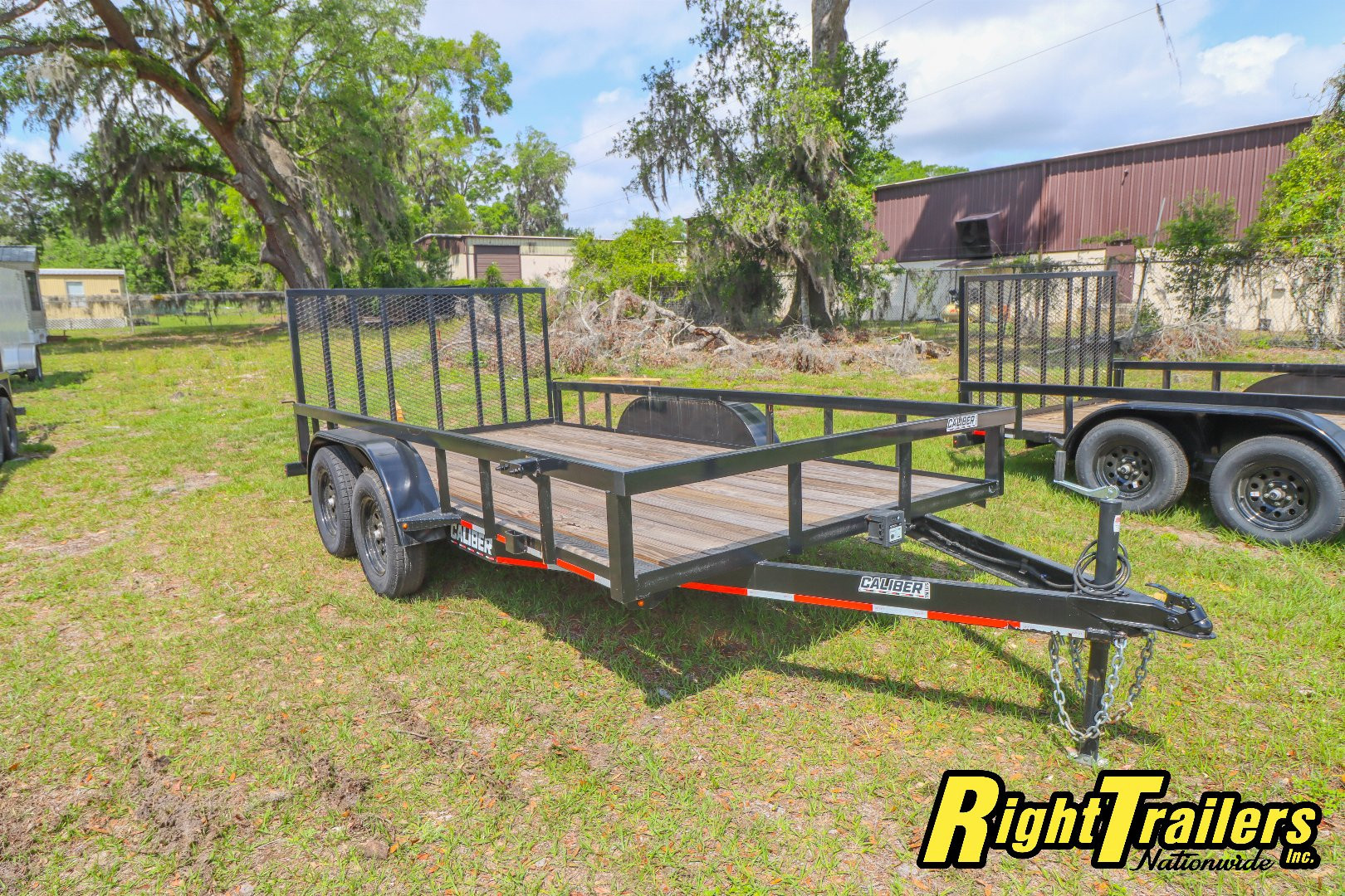 New 2024 7X14 Caliber Trailer Mfg Utility Trailer