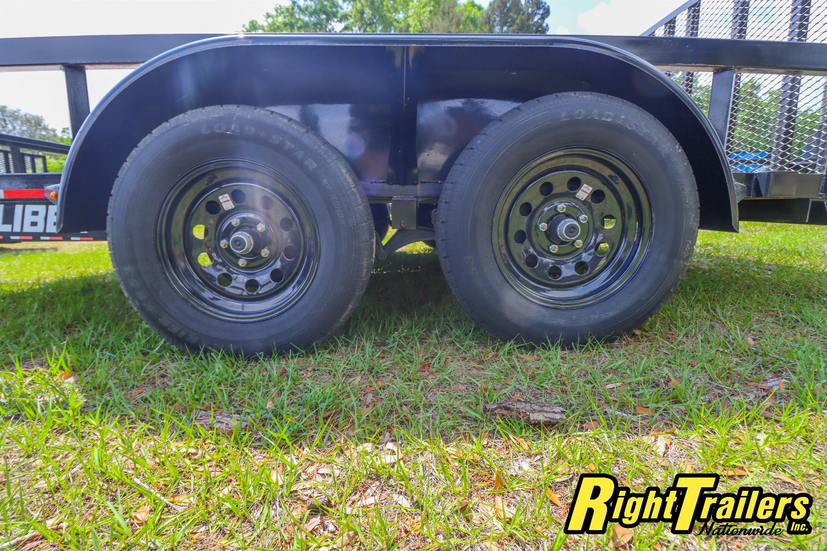 New 2024 7X14 Caliber Trailer Mfg Utility Trailer