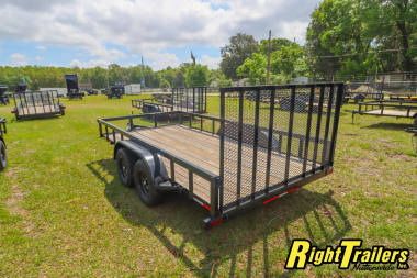 New 2024 7X14 Caliber Trailer Mfg Utility Trailer