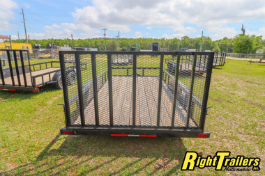 New 2024 7X14 Caliber Trailer Mfg Utility Trailer