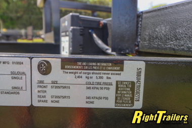 New 2024 7X14 Caliber Trailer Mfg Utility Trailer