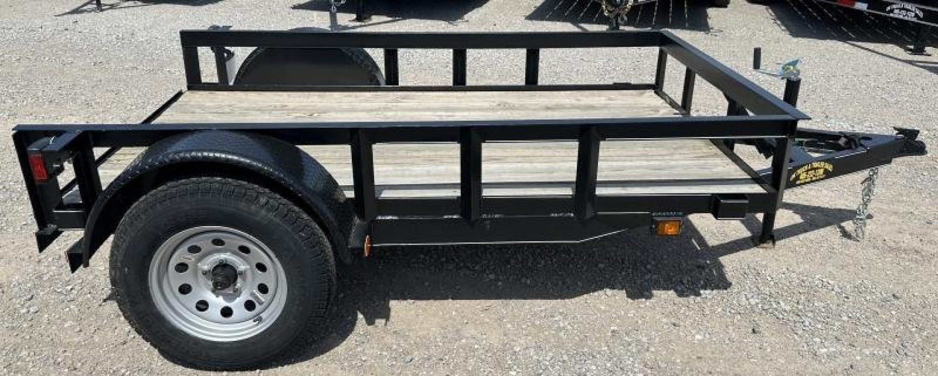 New 2025 Road Boss 5'x8' Single Axle Basic Utility Trailer