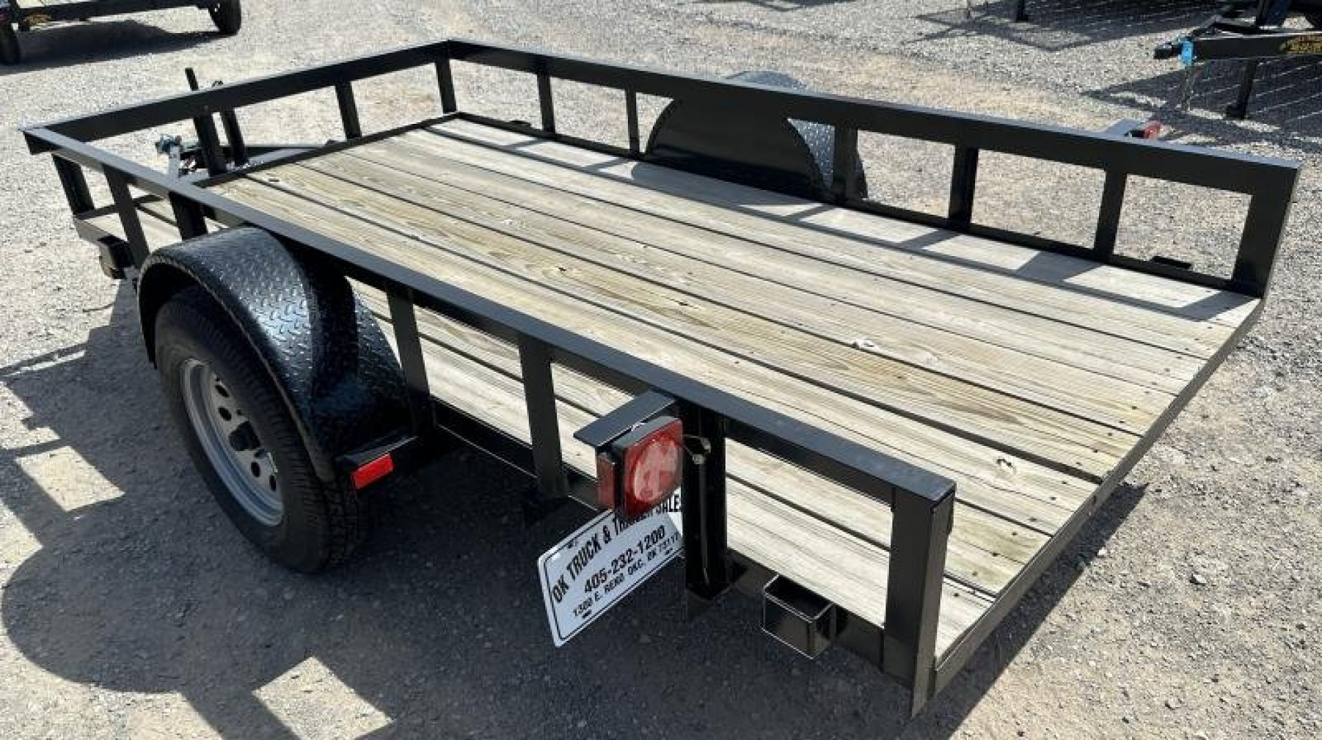 New 2025 Road Boss 5'x10' Single Axle Tilt Utility Trailer