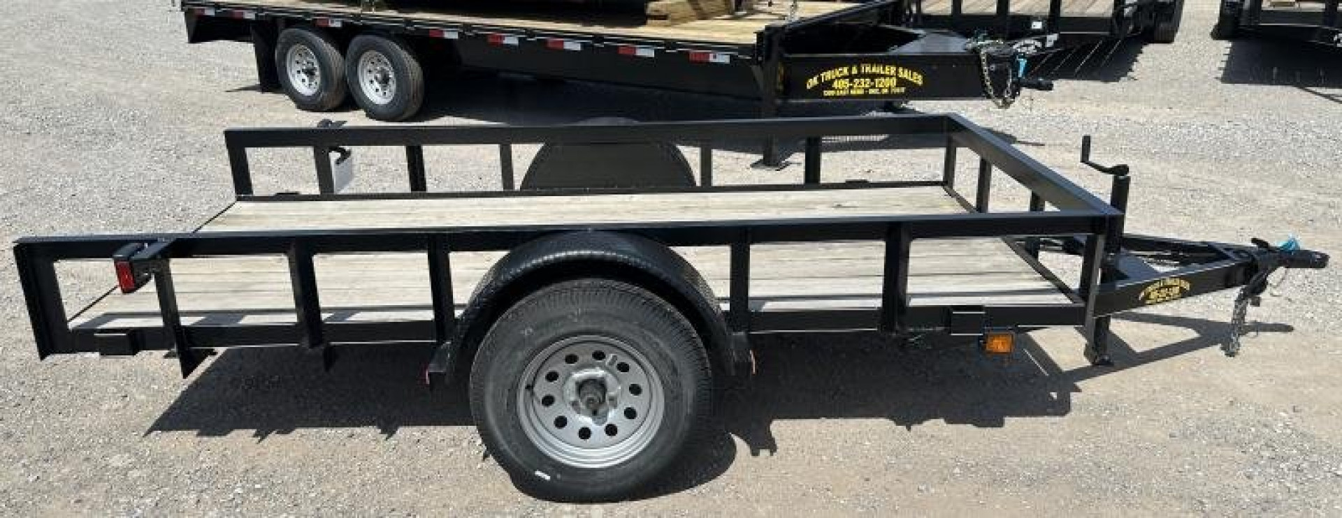 New 2025 Road Boss 5'x10' Single Axle Tilt Utility Trailer