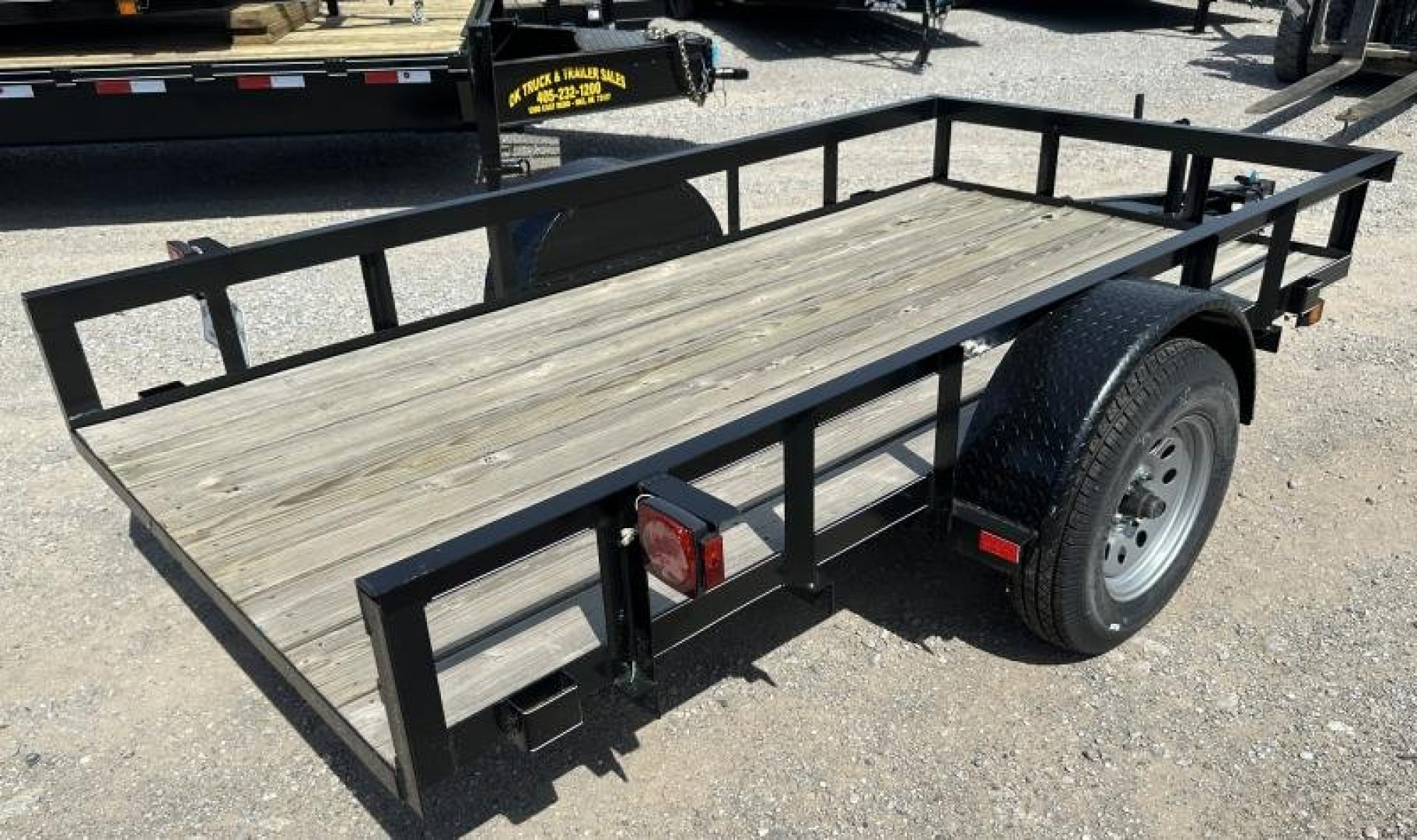 New 2025 Road Boss 5'x10' Single Axle Tilt Utility Trailer