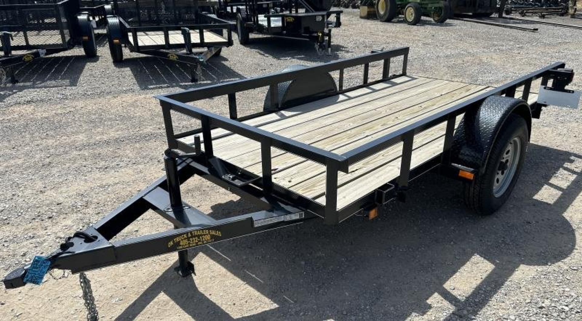 New 2025 Road Boss 5'x10' Single Axle Tilt Utility Trailer